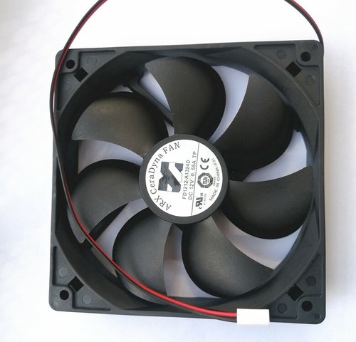 ARX FD1212-A1324D DC 12V 0.55A 12CM 12025 2-pin Power Mute Fan - Picture 3 of 5