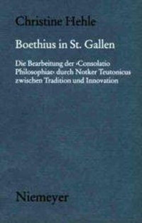 Thumbnail - Christine Hehle | Boethius In St. Gallen | Buch | Deutsch (2002) | Xi