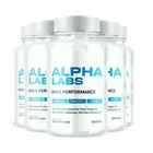 5-Pack Alpha Labs Max Performance Supplement AlphaLabs Pills - 300 Capsules