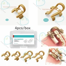 New Dental Cotton Roller Stainless Steel Premolar Molar Hemostatic Clamp Resin