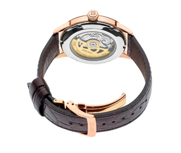 Reloj para hombre Seiko Presage automático esfera borgoña 40,5 mm SRPB46 Foto 3 de 3