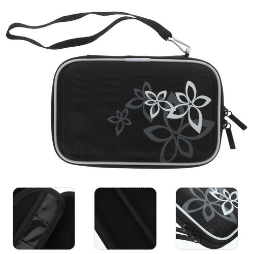 Tragbare, stoßfeste 2,5-Zoll-HDD-Festplatten-Schutzhülle, Tasche, Organizer mit - Bild 8 von 18