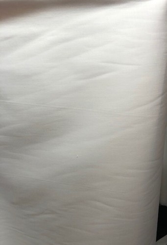 White Polycotton Fabric 59" Wide - Sold by the Yard - Picture 2 of 5