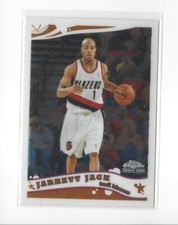 2005-06 Topps Chrome #178 Jarrett Jack RC Rookie Blazers
