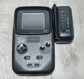 PC Engine GT console, TV tuner, NEC game, retro, rare, valuable. Used