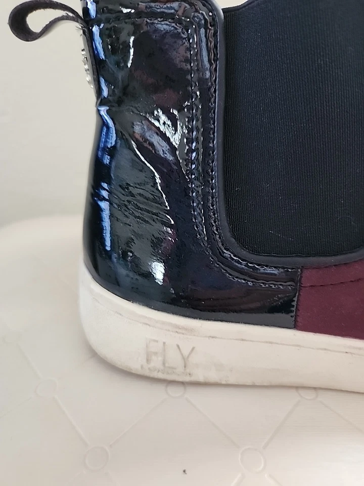 Botín Chelsea Fly London granate para mujer talla 40 (9-9,5) Foto 2 de 4