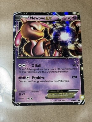 Mewtwo EX BW45 Black & White Black Star Promo Pokemon