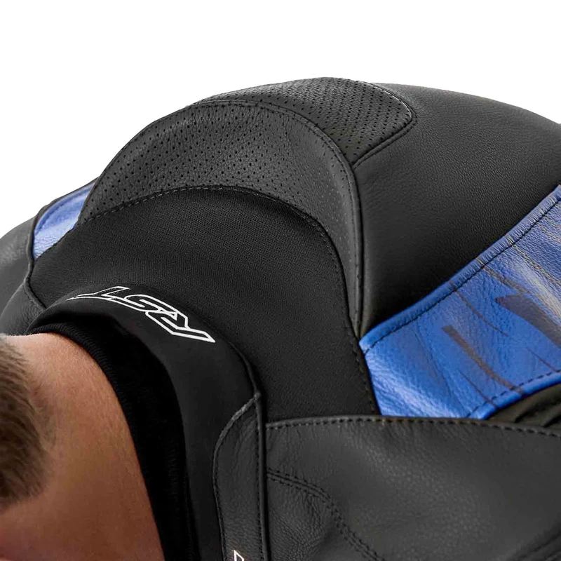 RST Tractech Evo D3O Leather Black Blue, photo 12 of 12