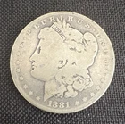 1881 Morgan Silver Dollar $1 0.900 Silver Philadelphia Mint Business Strike