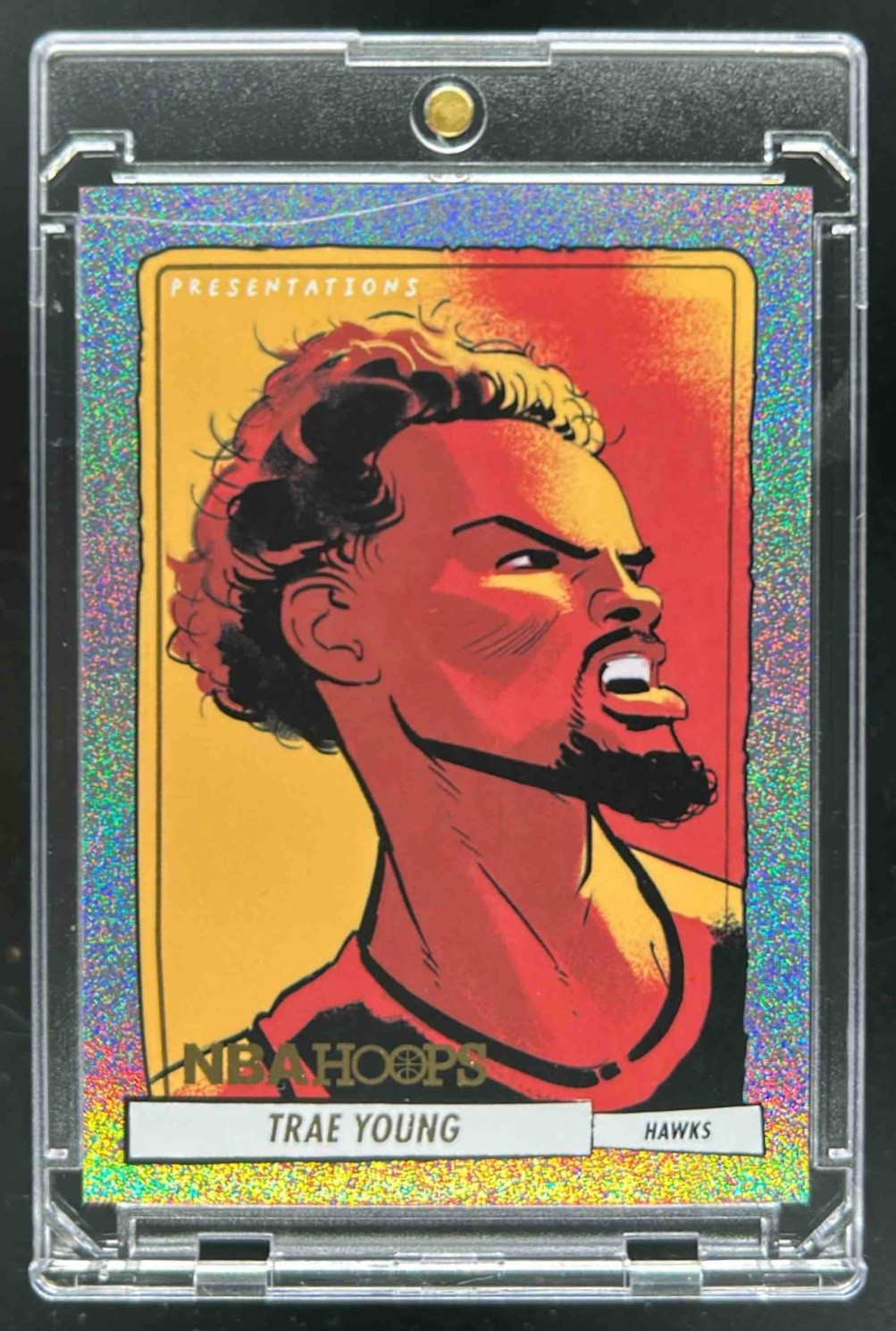 2023-24 Panini Hoops Trae Young Presentations SSP #8 Hawks