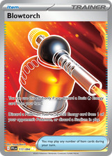 Blowtorch 117/094 Phantasmal Flames Pokemon Holo Near Mint