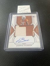 2025 Panini National Treasures Collegiate - Jahdae Barron #114 /25 RPA