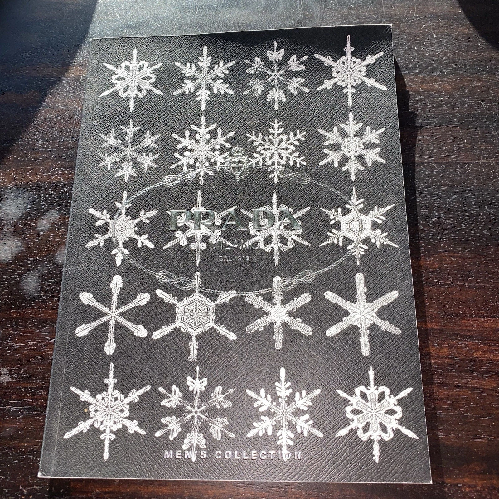 PRADA MILANO Mens Collection Issue CATALOGUE winter