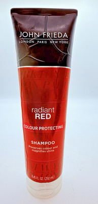 John Frieda Radiant Red Color Captivating Shampoo Long-Lasting - 8.45 oz NWOB