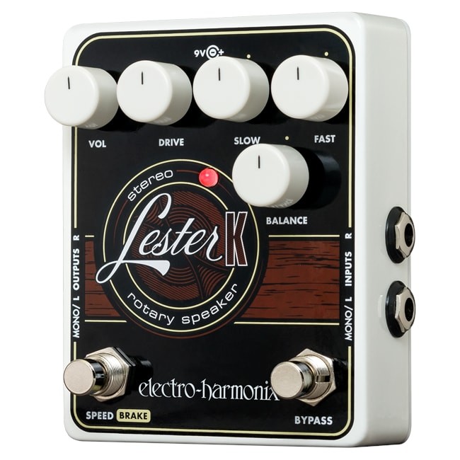 Electro-Harmonix EHX Lester K Stereo Rotary Speaker Guitar Effects Pedal!