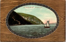 Hudson River Storm King New York NY Unposted DB Postcard