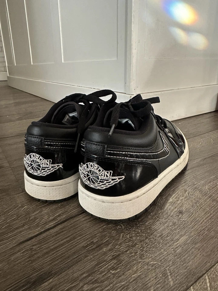Talla 7.5 - Air Jordan 1 Low All Star Negro Carbono SB Retro Foto 3 de 4