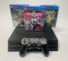 Sony PlayStation 4 Pro PS4 1TB Gaming System CUH-7015B W/ Controller  3 Games