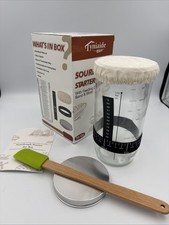 Sourdough Starter Kit, 35oz Large Capacity Sourdough Starter Jar with Date Marke
