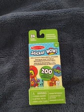 Melissa  Doug Sticker Wow Mini Activity Pad with Over 200 Refill Stickers