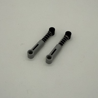 Lego  Technic Stoßdämpfer Federbein  2 Stück hell grau 731c06 6.5 L Soft Spring