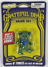 GRATEFUL DEAD DANCING BEAR GREEN GROW TOY GROWZ NEW 