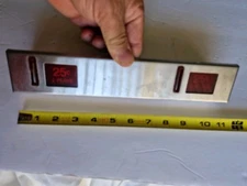 Gottlieb Pinball Machine Coin Door Coin Bezel Entry Plate  - USED