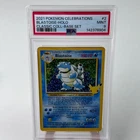 2021 POKEMON CELEBRATIONS CLASSIC COLLECTION #2 BLASTOISE-HOLO PSA 9