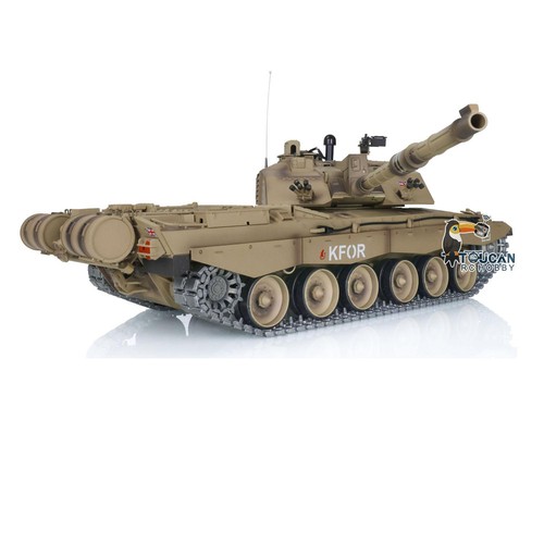 Henglong 1/16 7.0 Upgraded Challenger II RTR IR BB RC Tank 3908 Metal Tracks - Picture 12 of 12