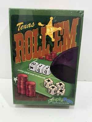 2005 Simply Fun Games Texas ROLL-EM Dice Game New In Sealed Box