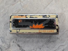 Vintage M. Hohner Echo Luxe Harmonica Keys of C / G Double Sided