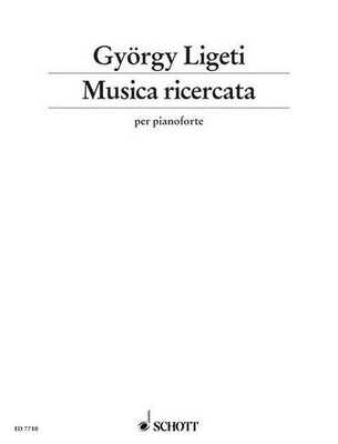 Musica ricercata: per pianoforte. Klavier., György Ligeti