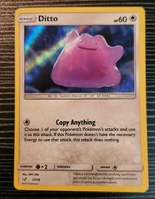 Pokémon- Ditto 17/18- Detective Pikachu- Holo Rare Card