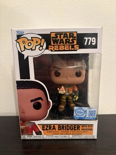 Funko Pop! Star Wars Rebels: EZRA BRIDGER w/Sith Holcron #779.
