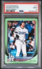 2025 Bowman Shohei Ohtani Neon Green /399 #17 PSA 9 MINT