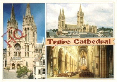 Ansichtskarte; Truro Kathedrale (Multiview) [Lachs] 44.02.04.11