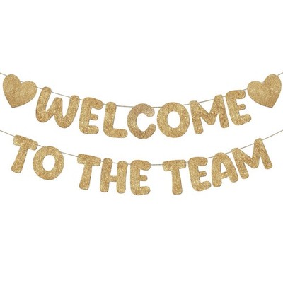 Fulmoon Pre Strung Welcome to The Team Banner with Two