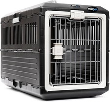 Pet Carrier Crate 26.4" L x 15.3" W x 18.8" H Collapsible Medium Cats Dogs