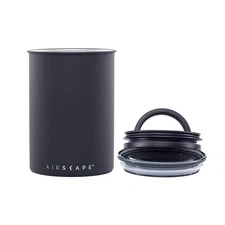 AirScape Stainless Steel Coffee Canister | Patented Oxygen Removal | Medium