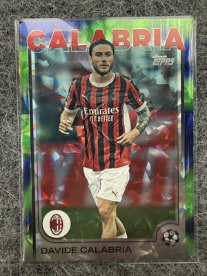 2024-25 Topps Uefa Club Competitions - Davide Calabria #82 Northern Lights