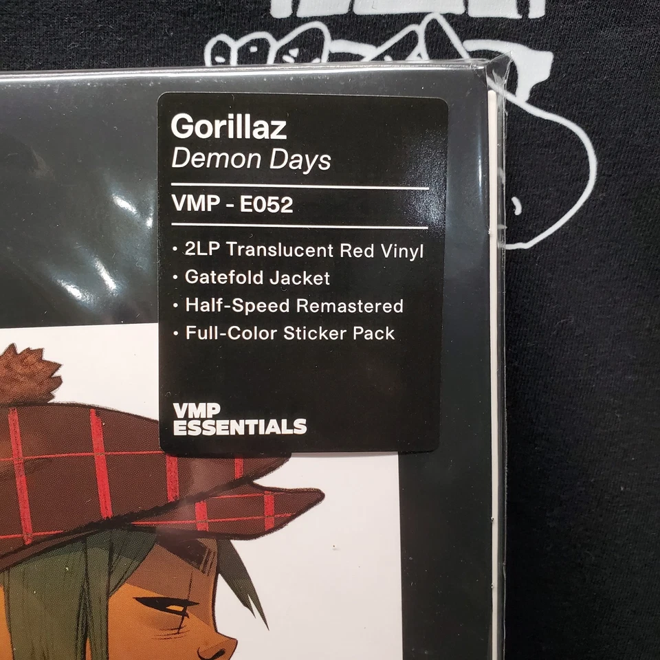 Gorillaz Demon Days VMP VINYL ME PLEASE SEALED MINT RED COLOR VINYL HALF SPEED - Image 2 of 4