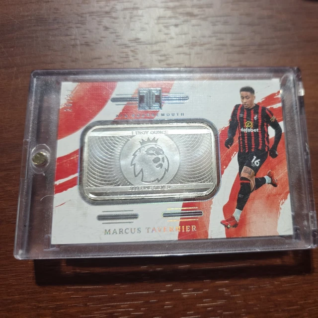 2023-24 Panini Impeccable Marcus Tavernier Silver Bar 26/37 Fine Silver 1 Ounce