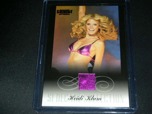 Tarjeta de recuerdos de Heidi Klum de las supermodelos de SI - Imagen 1 de 2