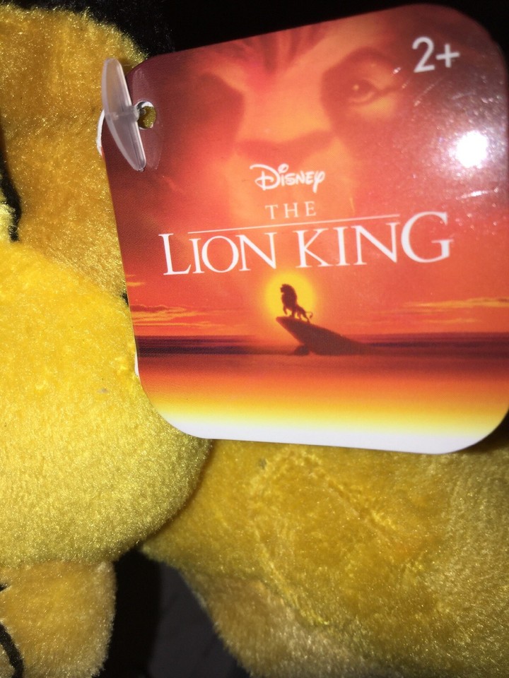 Disney's The Lion King (2019) Simba 7” Plush Toy by Just Play New With ...
