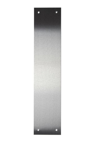Brushed Stainless Steel Door Kick Protection Plate 430 Grade - Fixings Included - Picture 30 of 32