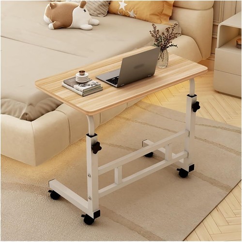 Over Bed Table Tray Adjustable Height Mobility Aid Chair Computer PC Desk Laptop - Picture 11 of 22
