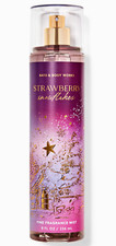 Bath  Body Works Strawberry Snowflakes Fine Fragrance Mist 8 fl oz 236 ml