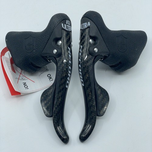 NOS Campagnolo Record Ultra 10-Speed ErgoPower Brake/Shift Levers Mechanical - Picture 12 of 16
