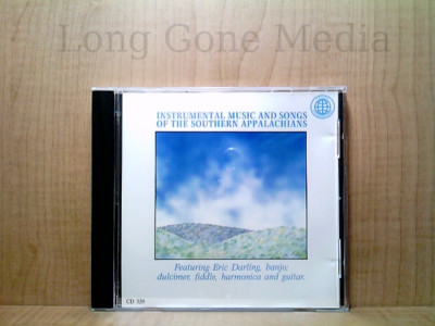 Instrumental Music And Songs Of The Southern Appalachians by Erik Darling (CD)