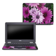MightySkins Skin Compatible with Dell Chromebook 11" 3189 - Purple Flowers  ...